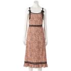 Women's Lc Lauren Conrad Paisley Empire Maxi Dress, Size: Xs, Black