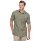 Big & Tall Croft & Barrow&reg; Regular-fit Crosshatch Button-down Shirt, Men's, Size: 3xl Tall, Lt Green