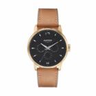 Armitron Men's Leather Watch - 20/5217bkgptn, Brown