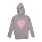 Girls 7-16 Harper & Elliot Graphic Pullover Hoodie, Size: Xl, Light Grey