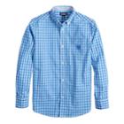 Boys 4-20 Chaps Noah Plaid Button-down Shirt, Size: 10-12, Blue (navy)