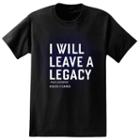 Big & Tall House Of Cards Frank Underwood I Will Leave A Legacy Tee, Men's, Size: 2xl, Black