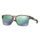 Oakley Catalyst Oo9272 55mm Rectangle Jade Iridium Mirror Sunglasses, Men's, Grey