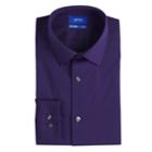 Men's Apt. 9&reg; Slim-fit Heiq Premium Flex No-iron Dress Shirt, Size: M-34/35, Drk Purple