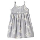 Girls 4-10 Jumping Beans&reg; Tiered Floral Chambray Dress, Girl's, Size: 6x, Light Grey