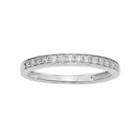 1/4 Carat T.w. Igl Certified Diamond 14k Gold Wedding Ring, Women's, Size: 10, White
