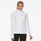 Women's Fila Sport&reg; Fleece Zip-up Hoodie, Size: Large, White