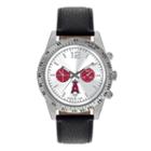 Game Time, Men's Los Angeles Angels Of Anaheim Letterman Watch, Black