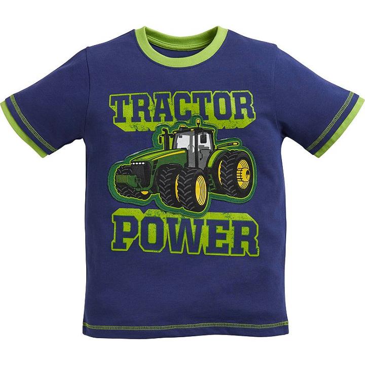 Boys 4-7 John Deere Tractor Power Mock-layer Graphic Tee, Boy's, Size: 7, Blue (navy)