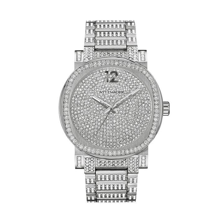 Wittnauer Men's Crystal Stainless Steel Watch - Wn3007, Grey