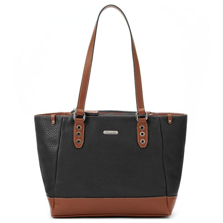 Chaps Valerie Tote, Women's, Black