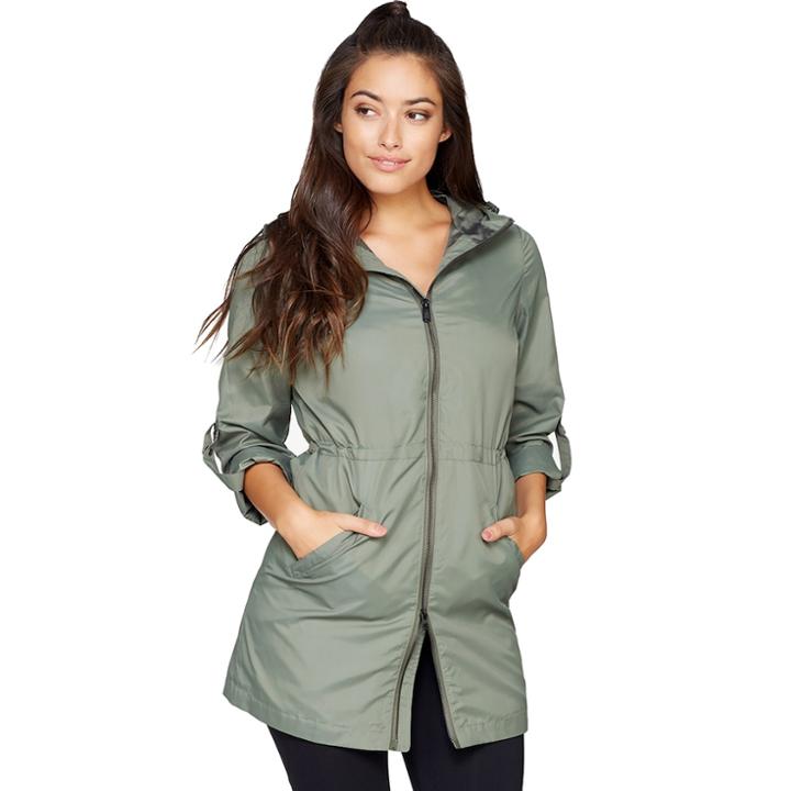 Women's Colosseum Highway Ripstop Jacket, Size: Xl, Dark Green