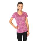 Women's Rbx Short Sleeve Space-dyed Tee, Size: Medium, Drk Purple