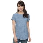 Women's Apt. 9&reg; Essential High-low Tunic, Size: Xl, Med Blue
