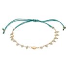 Lc Lauren Conrad Teal Cord Beaded Adjustable Bracelet, Women's, Multicolor