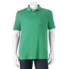 Men's Croft & Barrow Interlock Easy Care Tailored-fit Polo, Size: Xl, Turquoise/blue (turq/aqua)
