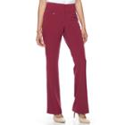 Juniors' Candie's&reg; Marilyn Bootcut Pants, Teens, Size: 3, Drk Purple