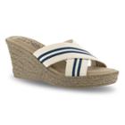 Tuscany By Easy Street Malone Women's Wedge Sandals, Size: Medium (7), Natural