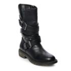 So&reg; Katsura Women's Moto Boots, Size: Medium (9), Black