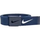 Men's Nike Golf Web Belt, Blue (navy)