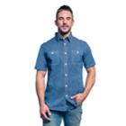Men's Lee Sam Button-down Shirt, Size: Xl, Blue