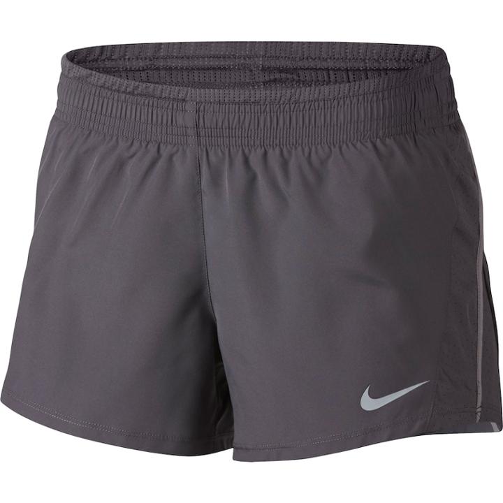 Women's Nike 10k 2 Running Shorts, Size: Large, Med Grey