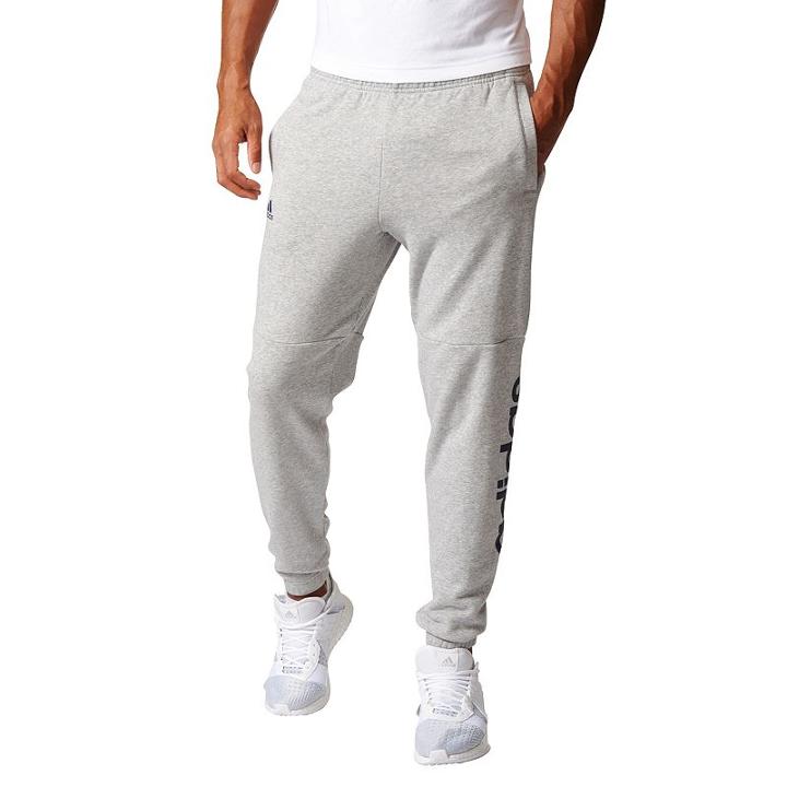 Men's Adidas Essential Pants, Size: Xl, Med Grey