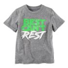 Boys 4-8 Carter's Best Can't Rest Graphic Tee, Size: 8, Light Grey