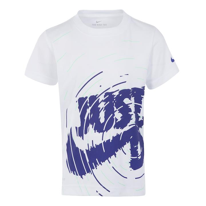Boys 4-7 Nike Ripple Just Do It Graphic Tee, Size: 7, White