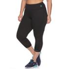 Plus Size Fila Sport&reg; Workout Crop Leggings, Women's, Size: 1xl, Black