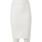 Juniors' Joe B Bodycon Midi Skirt, Girl's, Size: Xs, White Oth
