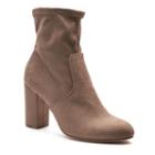 Candie's&reg; Fans Women's High Heel Ankle Boots, Size: Medium (7.5), Lt Beige