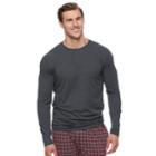 Big & Tall Apt. 9&reg; Premier Flex Classic-fit Stretch Crewneck Tee, Men's, Size: 3xb, Dark Grey
