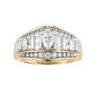 Lovemark 10k Gold 1 Carat T.w. Diamond Marquise Ring, Women's, Size: 6, White