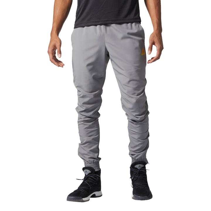 Men's Adidas Foundation Pants, Size: Large, Med Grey