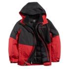 Boys 8-20 Zeroxposur Rain Systems Jacket, Size: Medium, Dark Red