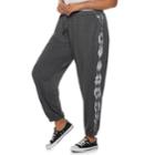 Juniors' Plus Size So&reg; Tie-dye Jogger Sweatpants, Teens, Size: 3xl, Black