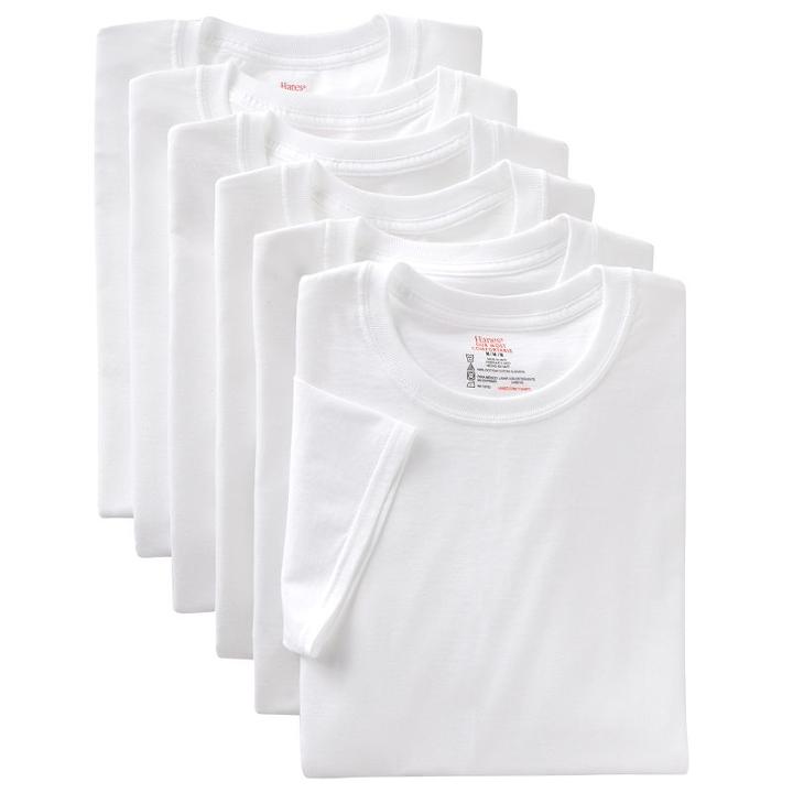 Men's Hanes Ultimate Comfortsoft 6-pack + 2 Bonus Tees, Size: Xl, White
