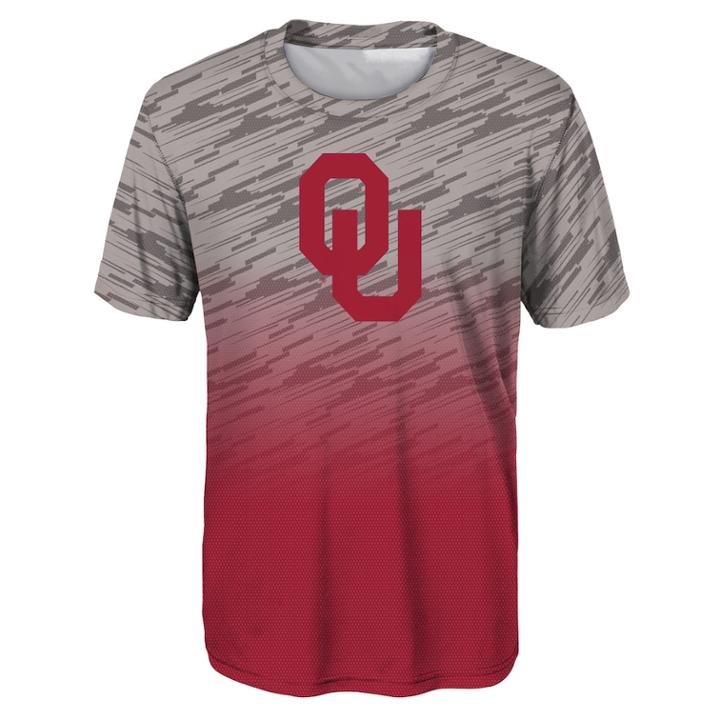 Boys 8-20 Oklahoma Sooners Propulsion Tee, Size: Xl 18-20, Grey