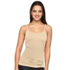 Women's Apt. 9&reg; Solid Seamless Camisole, Size: S/m, Lt Beige