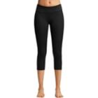 Women's Tommie Copper Shaping Compression Capri Leggings, Size: Large, Black