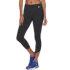 Women's Fila Sport&reg; Mesh Inset Capri Leggings, Size: Small, Light Grey