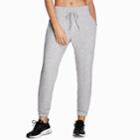 Women's Danskin Drawstring Waist Jogger Sweatpants, Size: Large, Grey