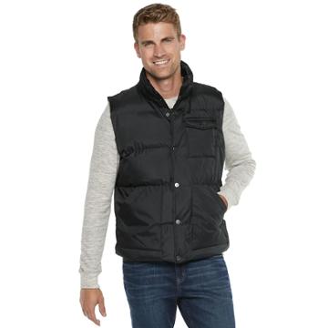 Men's Victory Outfitters Puffer Vest, Size: Xl, Black