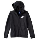 Girls 7-16 Nike Fleece-lined Zip-up Hoodie, Size: Medium, Grey (charcoal)