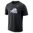 Men's Nike Tcu Horned Frogs Logo Tee, Size: Xl, Black