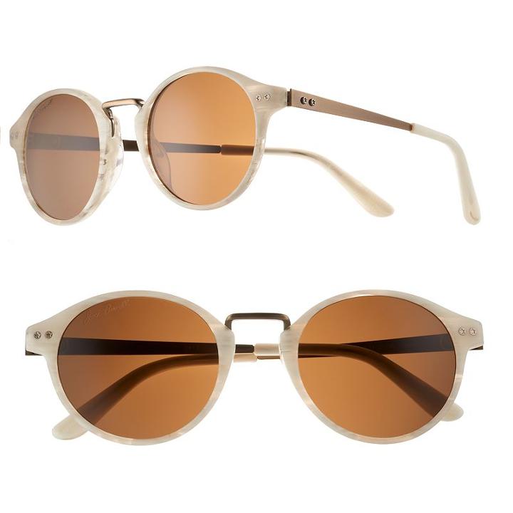 Converse Jack Purcell Round Sunglasses - Unisex, White