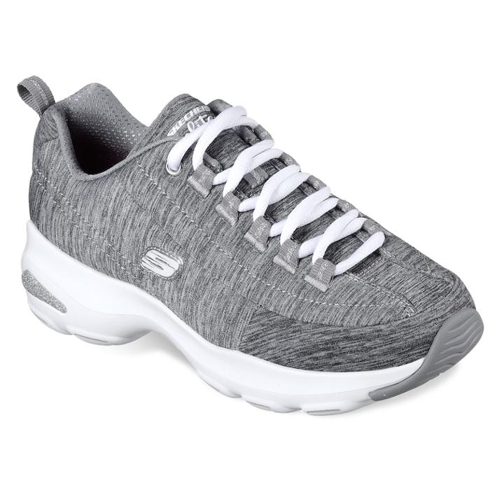 Skechers D'lites Ultra Meditative Women's Walking Shoes, Size: 10, Med Grey