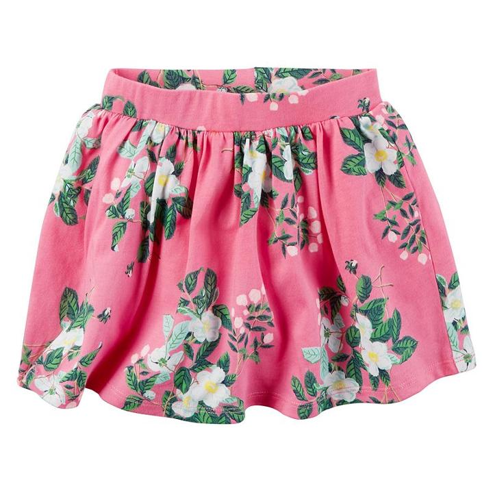 Girls 4-8 Carter's Print Skirt, Girl's, Size: 4, Ovrfl Oth