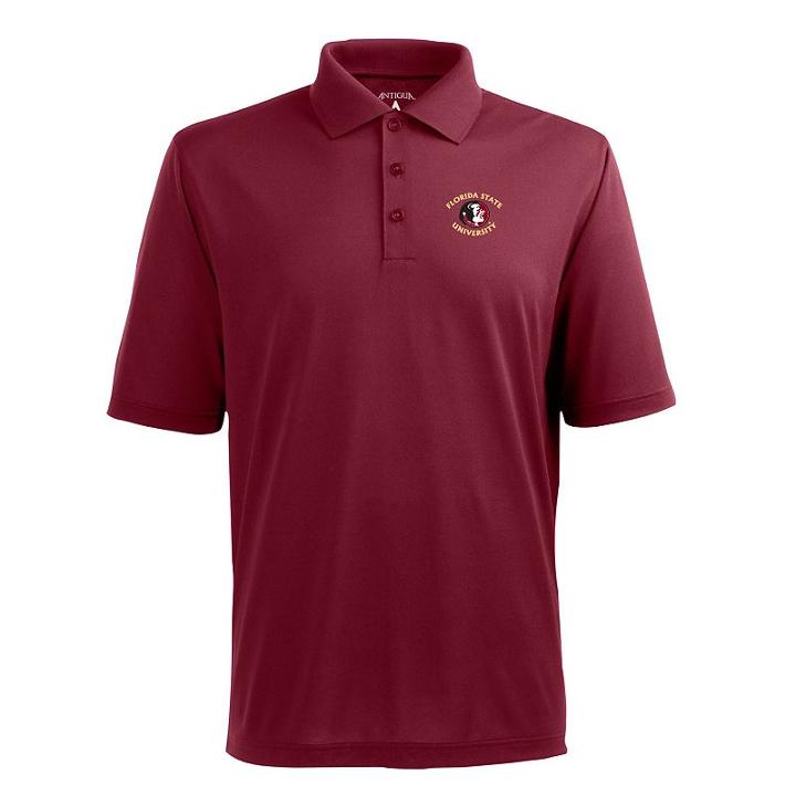 Men's Florida State Seminoles Pique Xtra Lite Polo, Size: Xxl, Red